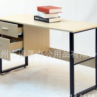环保耐用简易时尚办公桌 带抽屉可移动电脑桌 可定制