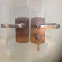 供应ROSE玫瑰BL2013中 玻璃门锁 中央锁